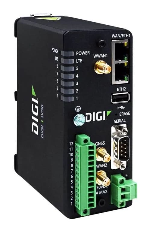 Digi IX30 Industrial Cellular Router product photo
