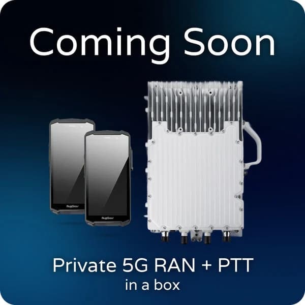 Coming Soon: Private 5G + Push-to-Talk Network-in-a-Box product photo